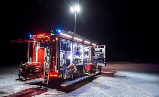 LED Lighting Fire Engine 13