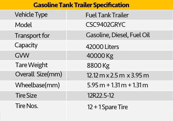 CIMC Released New Model Aluminum Tank Trailer 6