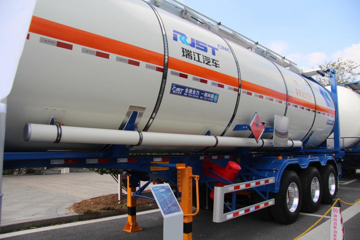 CIMC Released New Model Aluminum Tank Trailer 10