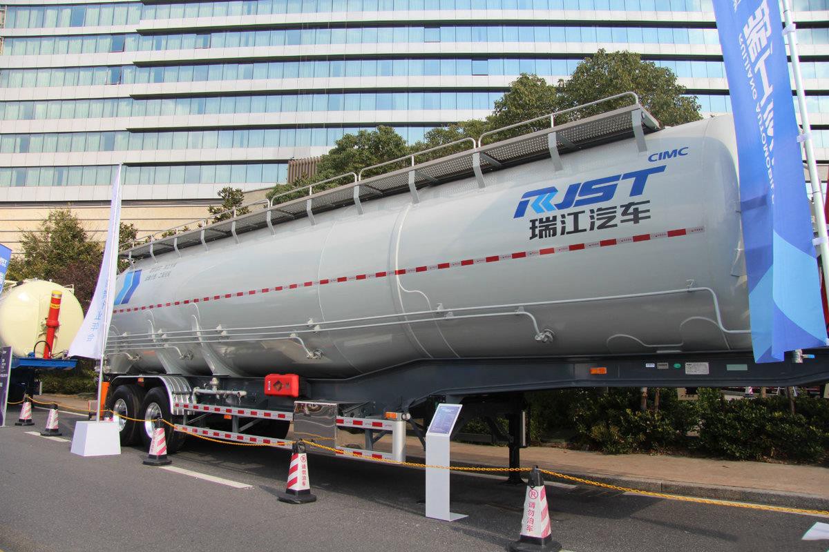 CIMC Released New Model Aluminum Tank Trailer 12