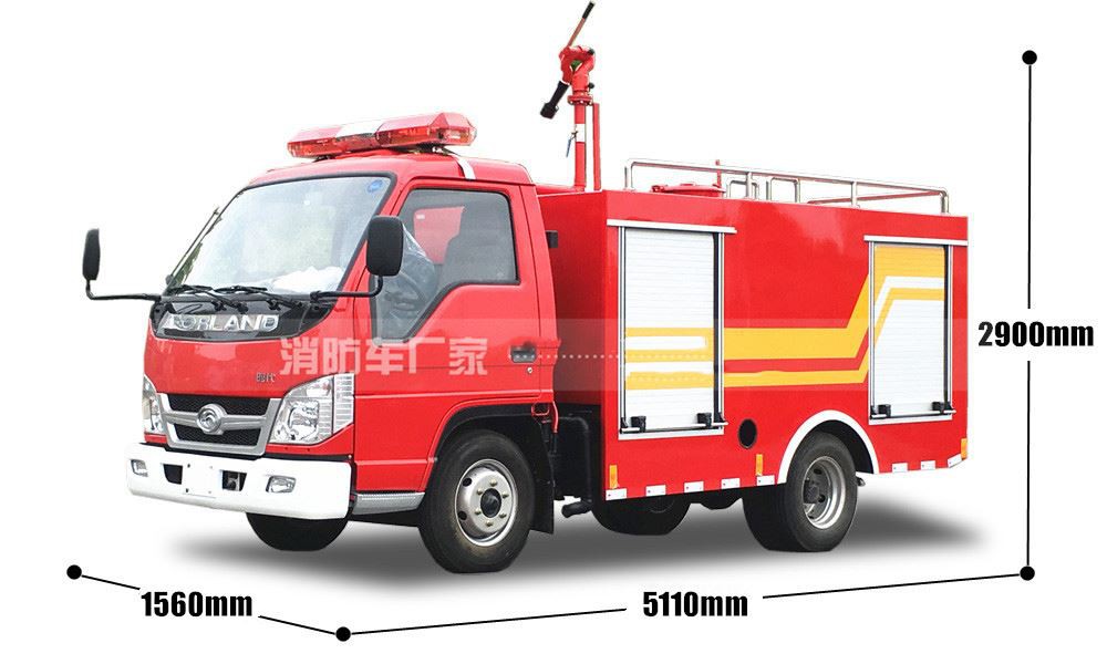 FOTON Water Tank Fire Truck