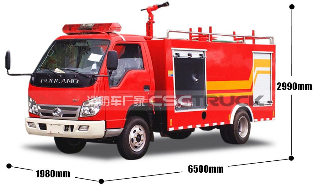 FOTON Water Fire Engine  6