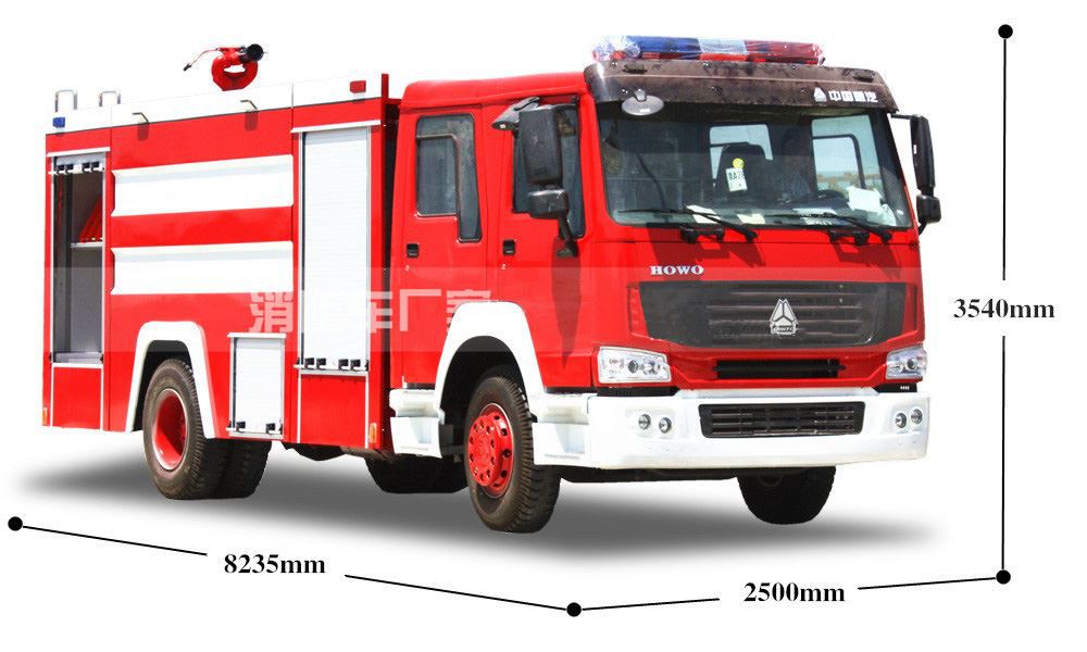 10 CBM Water Fire Apparatus