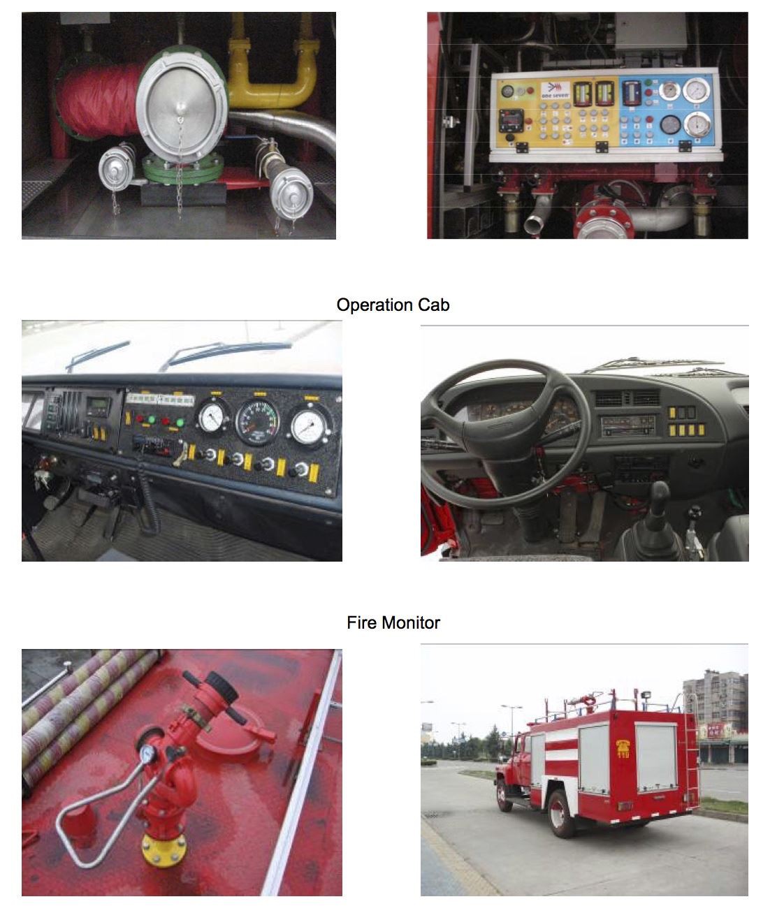 Fire Truck Controls