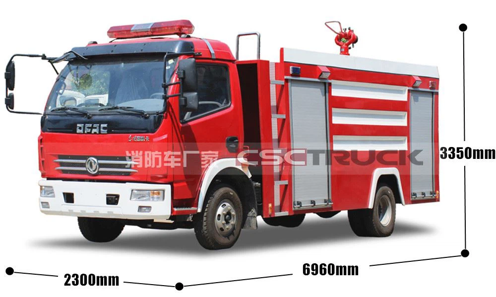 5 Ton Water Firefighter Truck