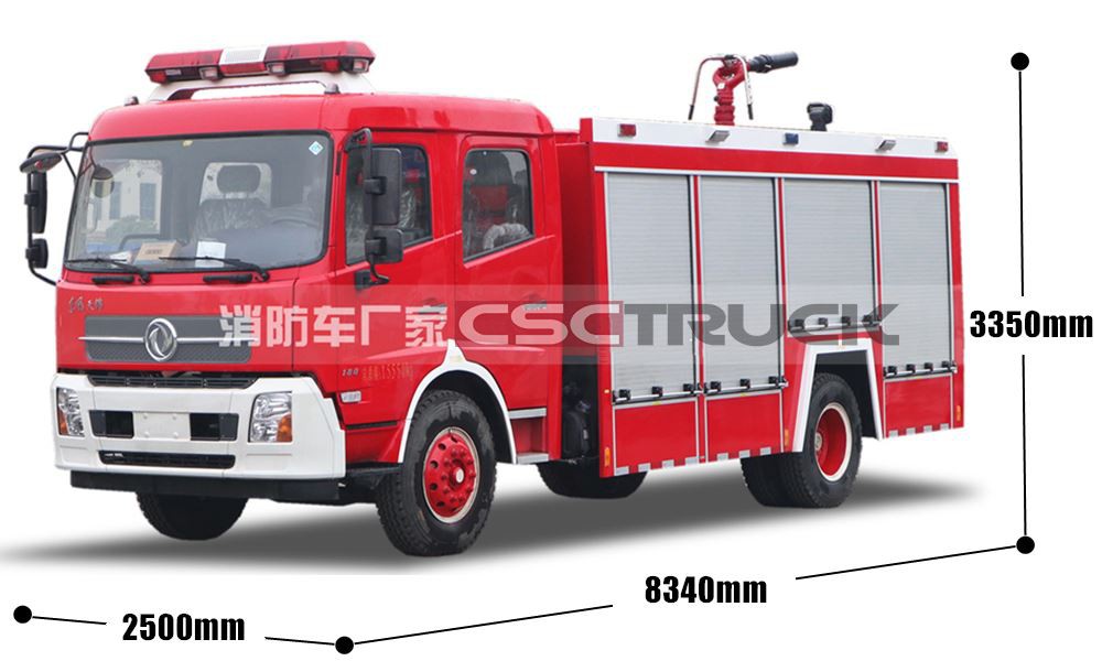 6 Ton Water Firefighter Truck