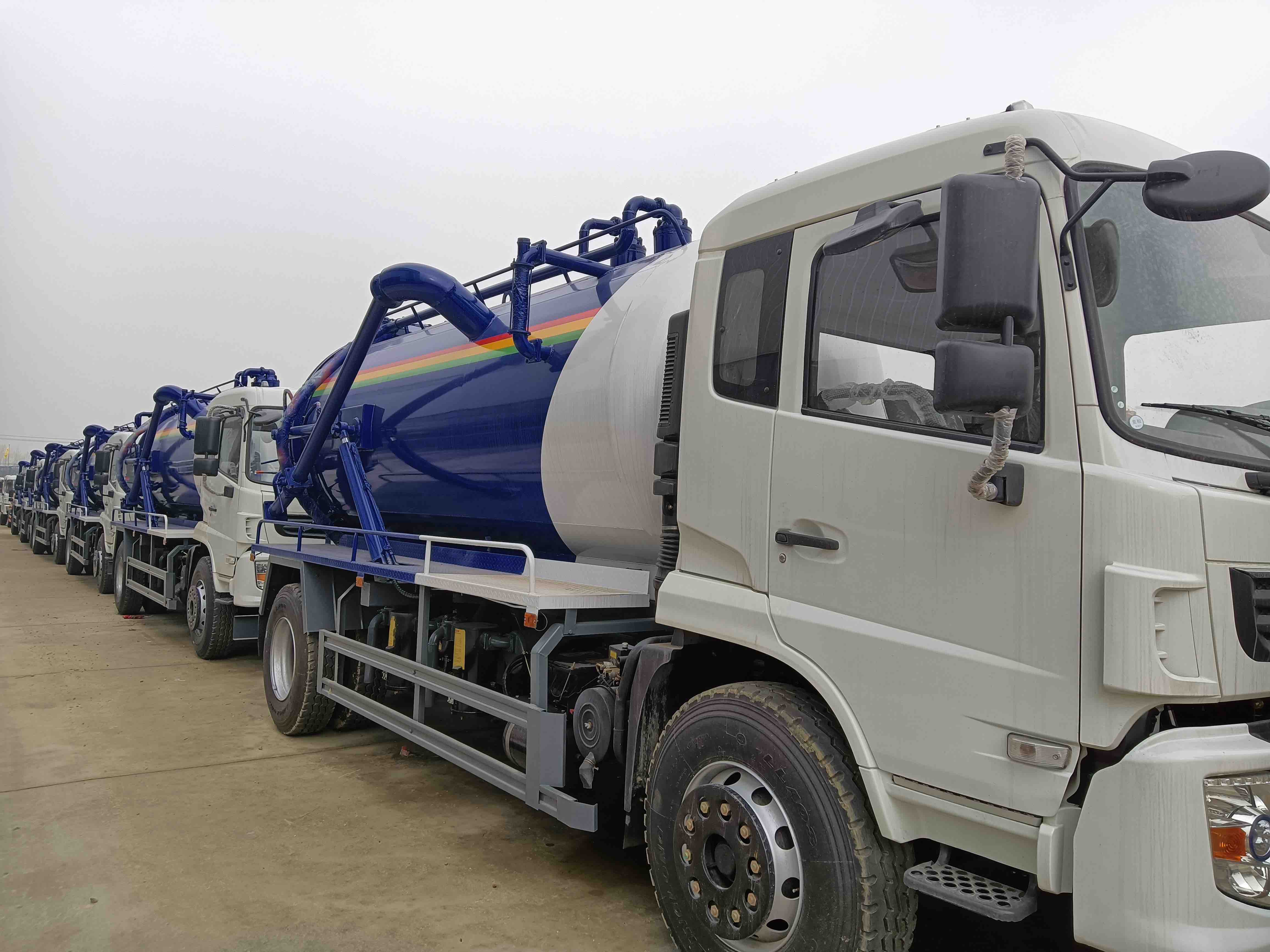 Sewer Trucks Exported to Ghana, Africa 2