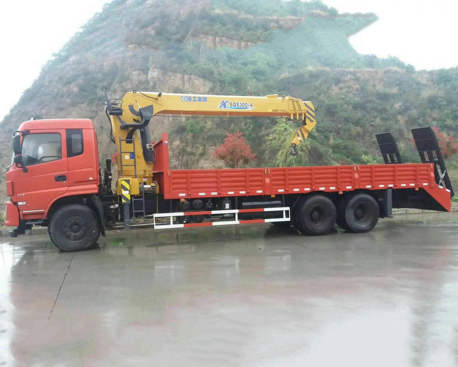 10Ton Truck Loader Telescopic Crane 2