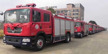 Batch Order 30 No. Fire Trucks Are Delivered To Bozhou 1