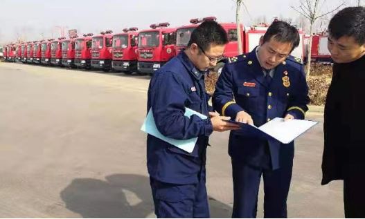 Batch Order 30 No. Fire Trucks Are Delivered To Bozhou 3