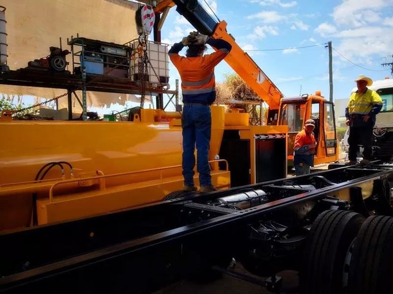 Smart Cleaning Sewer Truck Exported to Australia 3