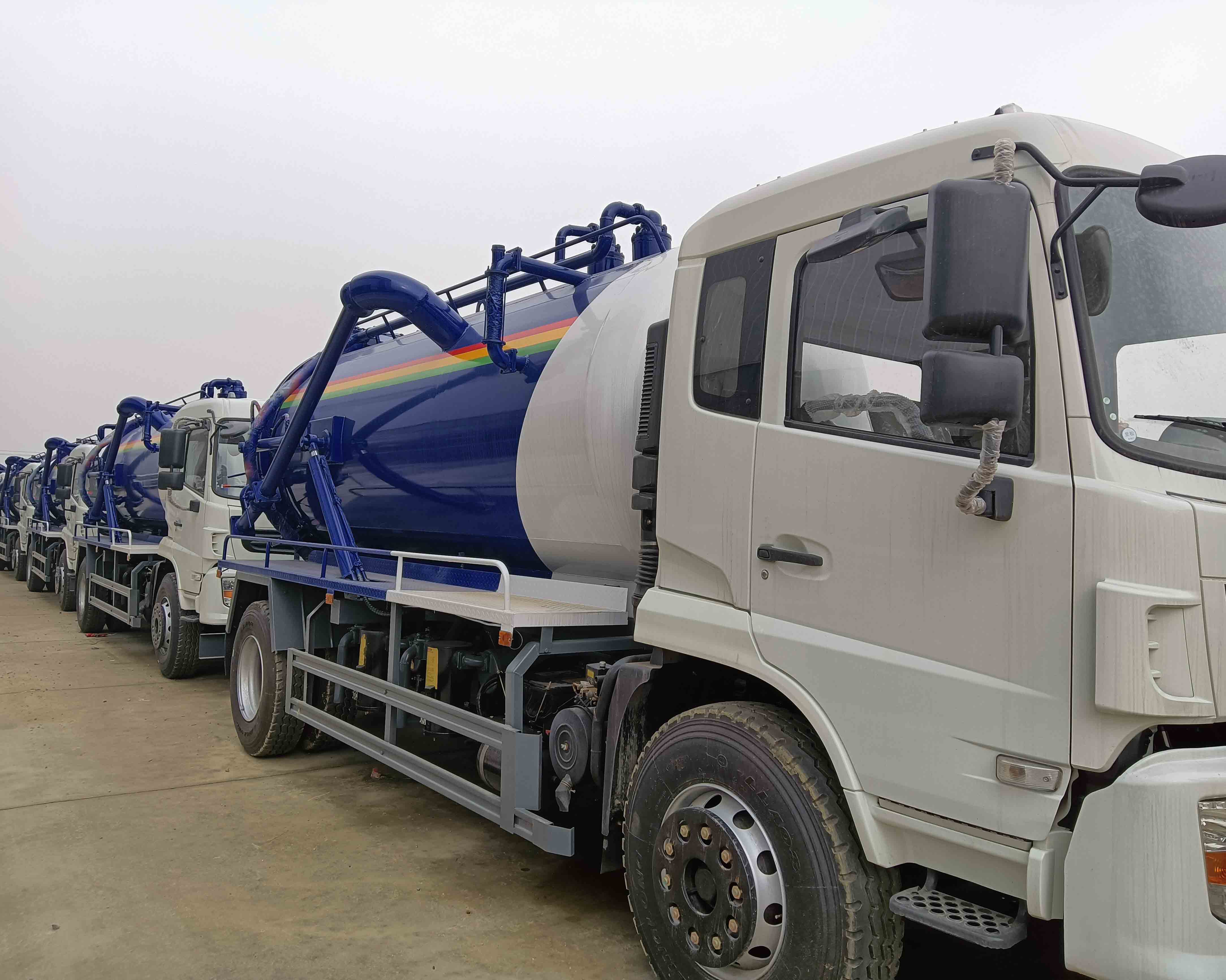 Sewer Trucks Exported to Ghana, Africa2