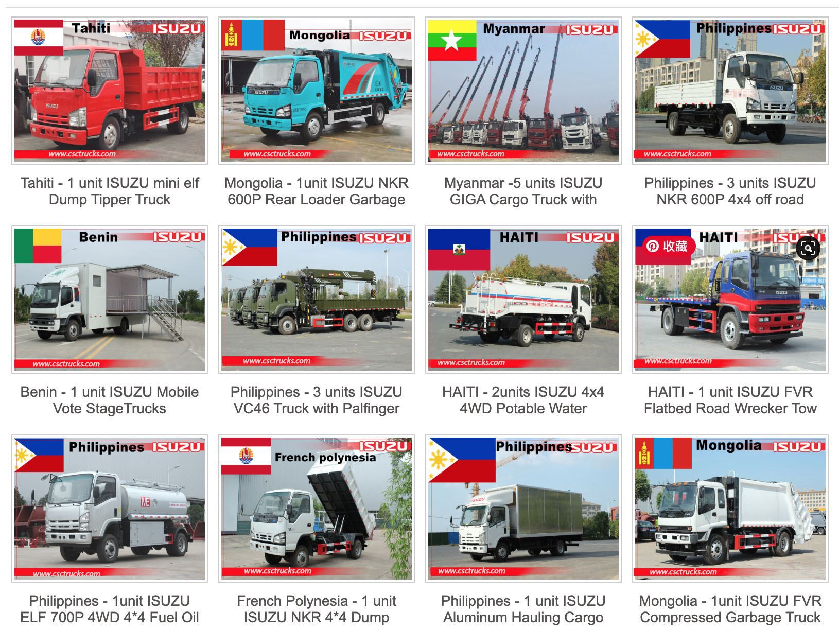 popular exported trucks5