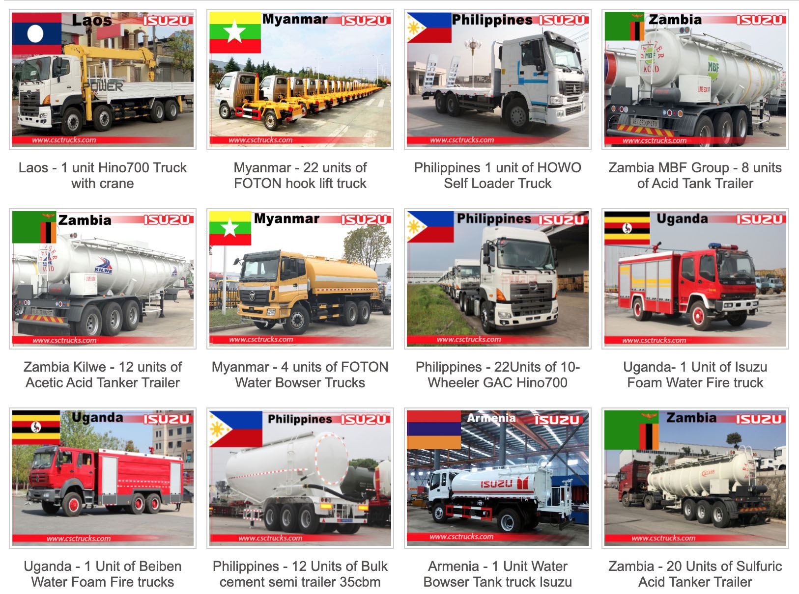 popular exported trucks13