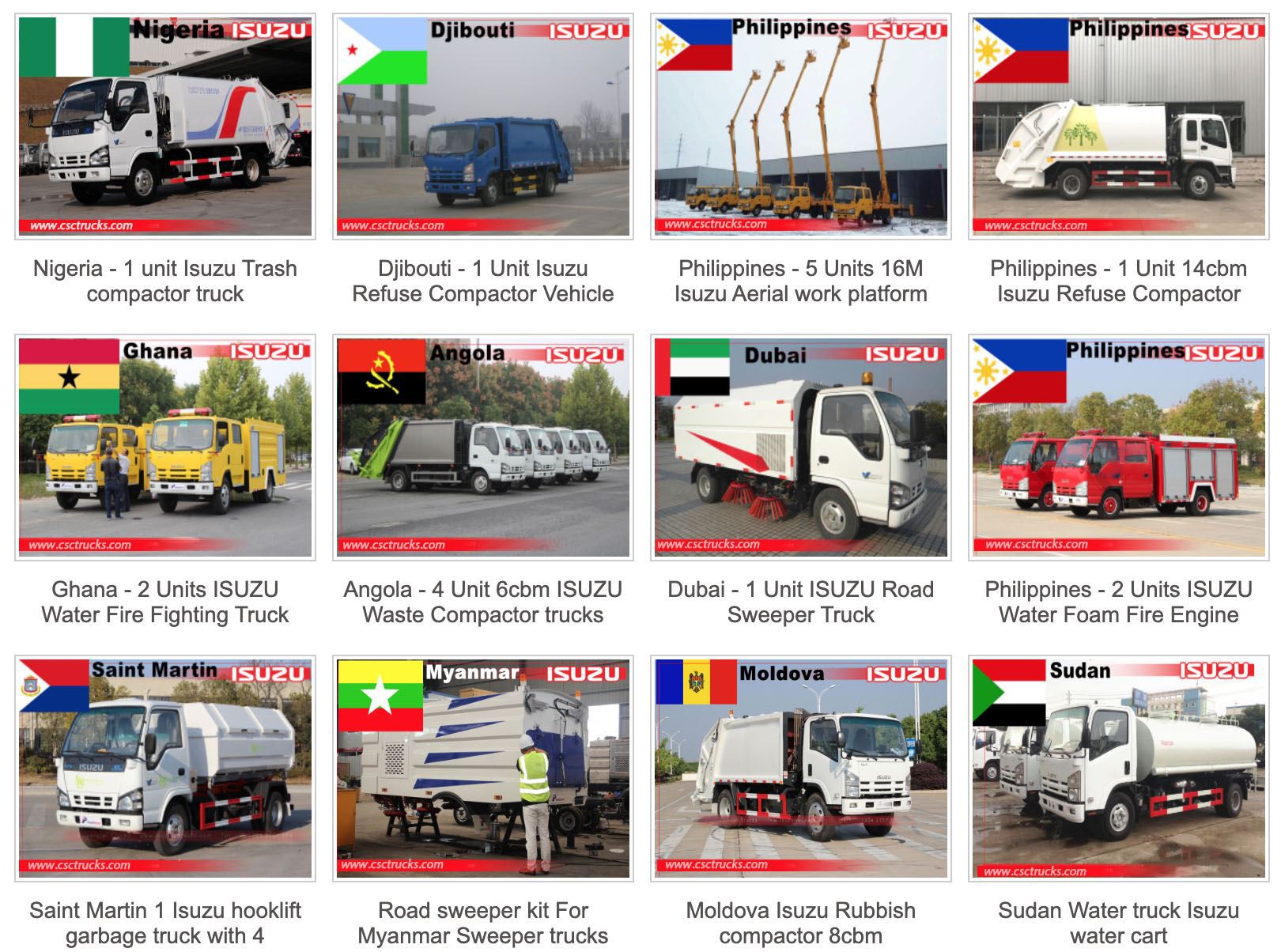 popular exported trucks17