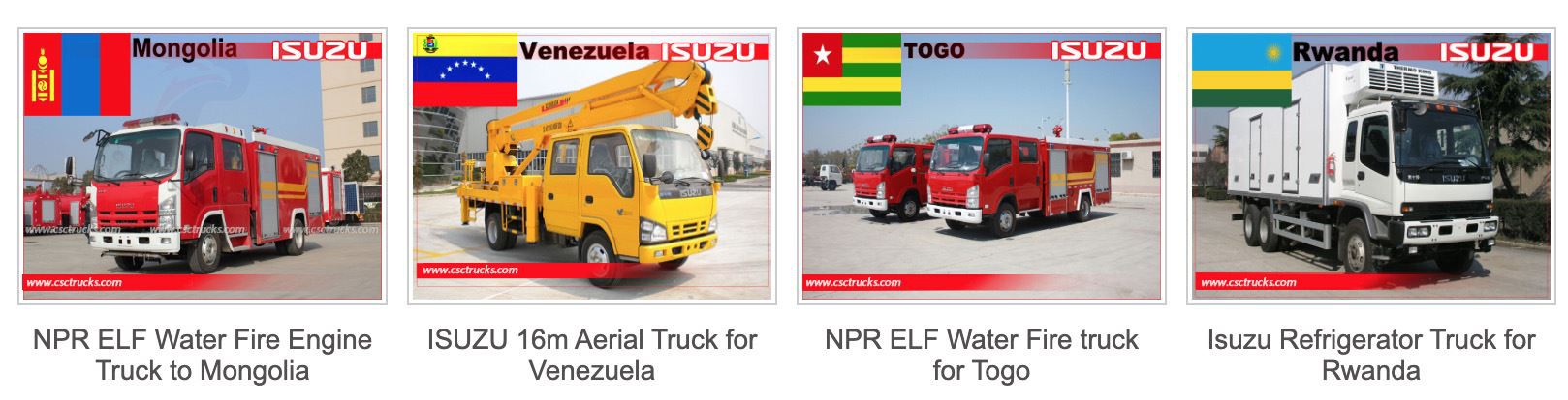 popular exported trucks20