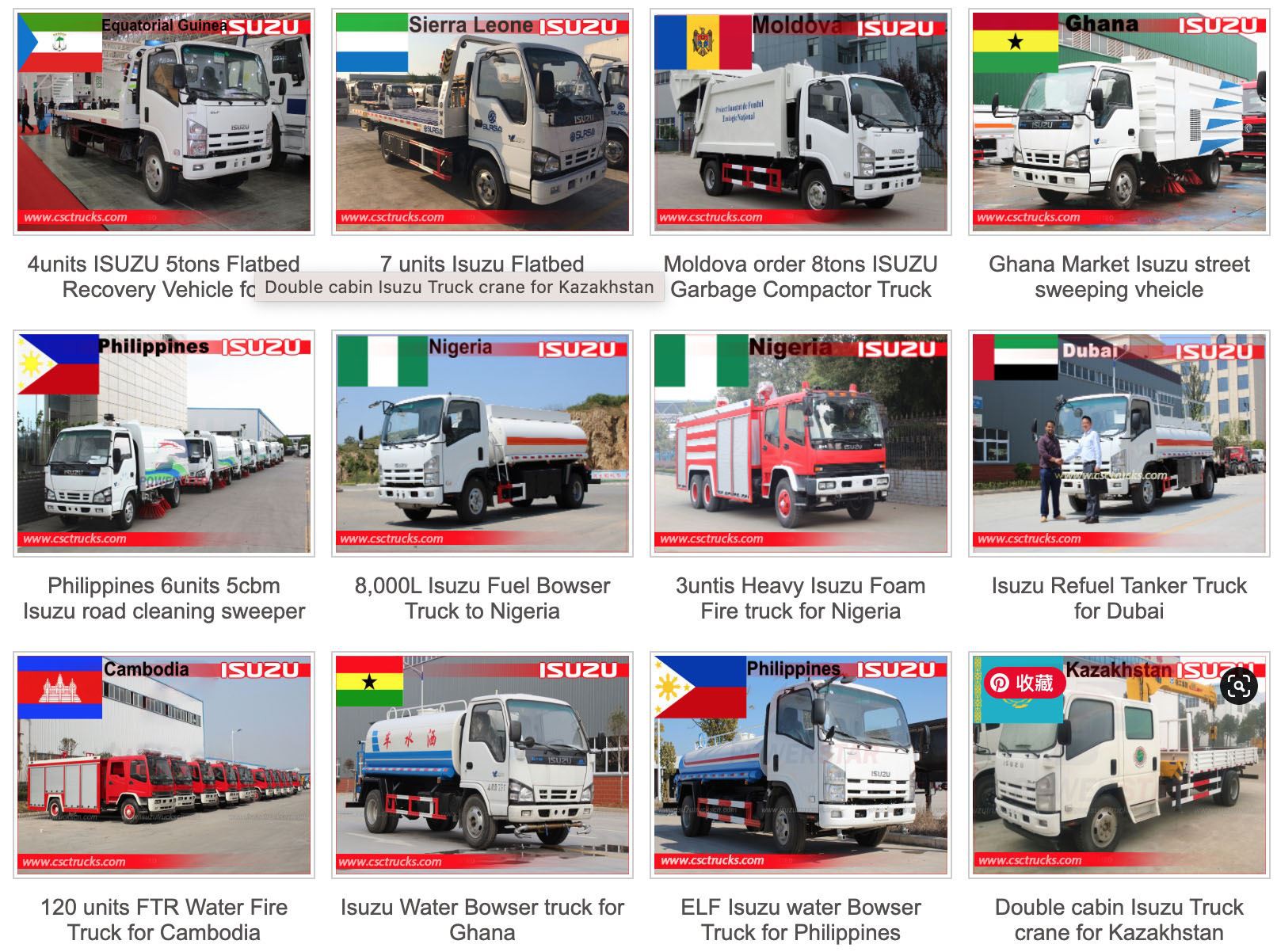 popular exported trucks19