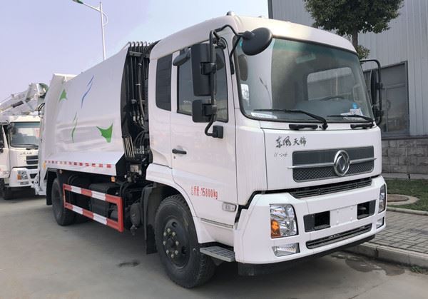 Municipal Solid Waste Collection Truck (6)