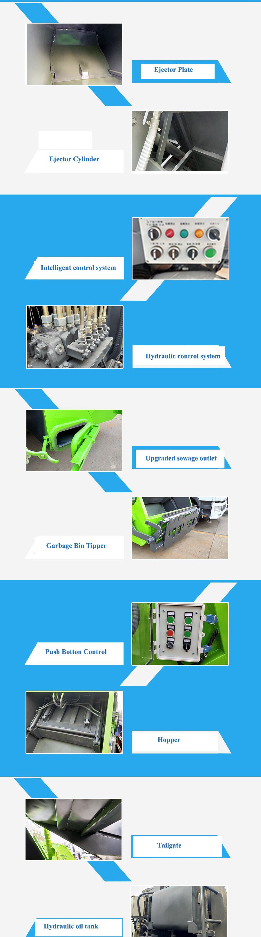 ISUZU FVR Trash Compactor Truck (1)
