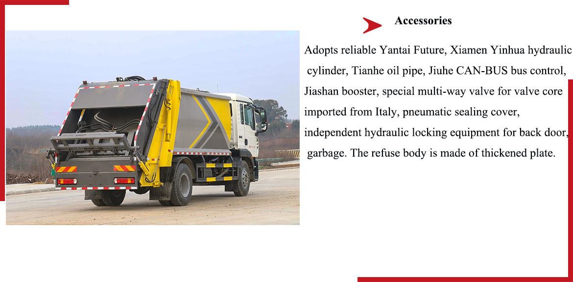 HOWO 14CBM Refuse Collection Truck