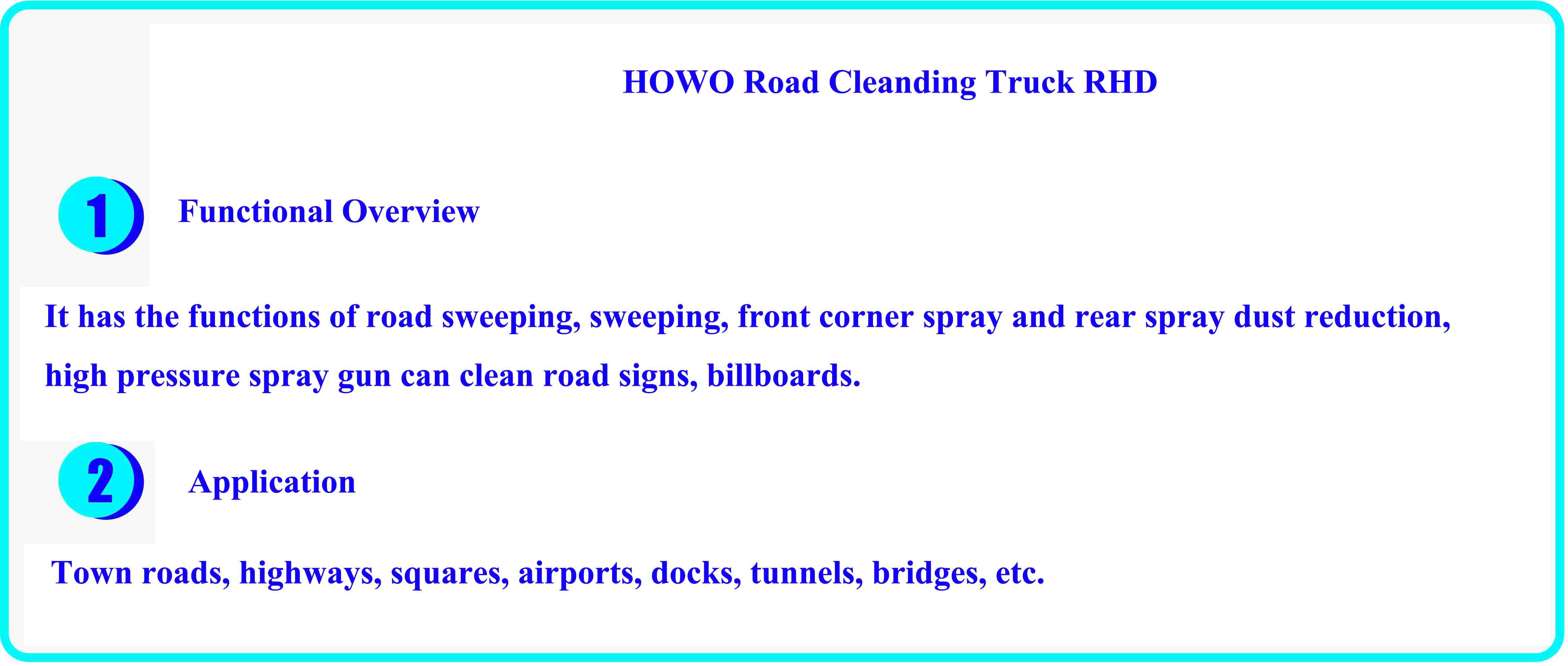 HOWO Road Cleanding Truck RHD (7)