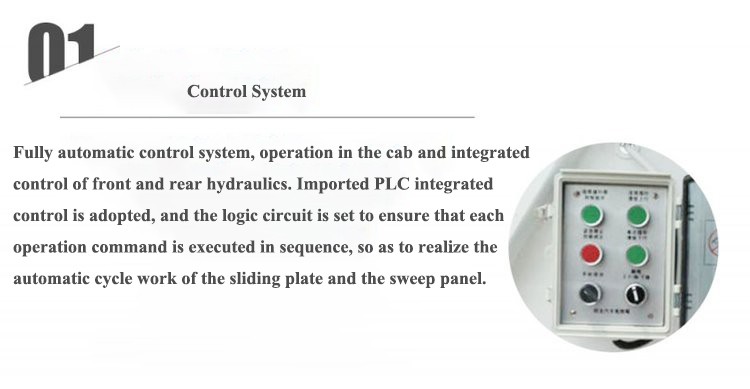 High Pressure Hydraulic Compactor Truck (13)