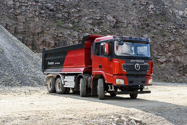 Shacman X3000 Dump Truck Exported to Romania 1