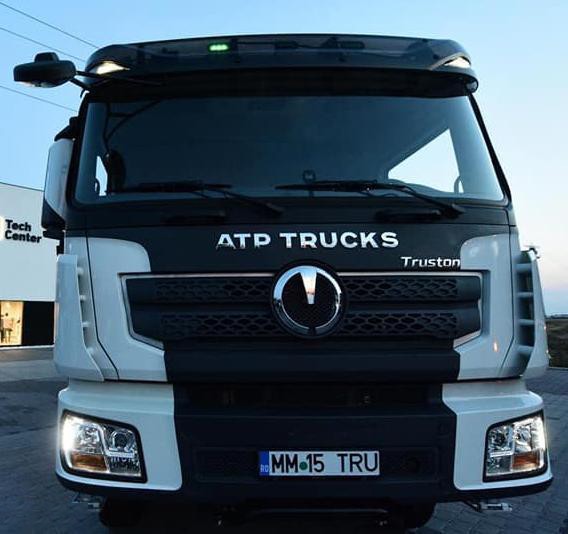 Shacman X3000 Dump Truck Exported to Romania for ATP Truck