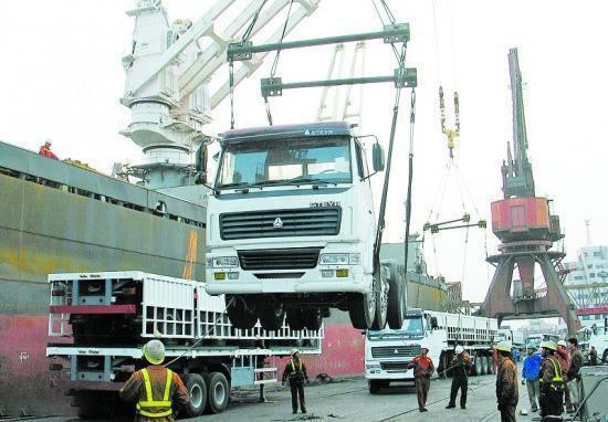 Shacman X3000 Dump Truck Exported to Romania Ocean Going