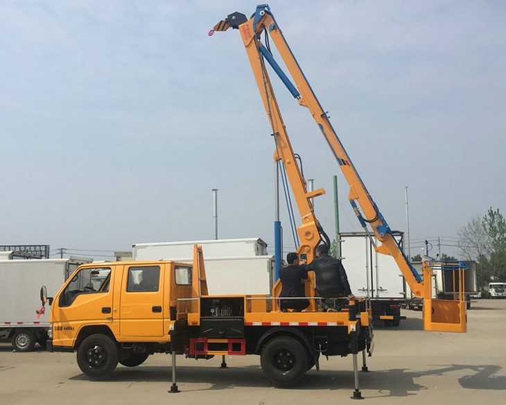 13m Articulated Boom Aerial Bucket Truck 8