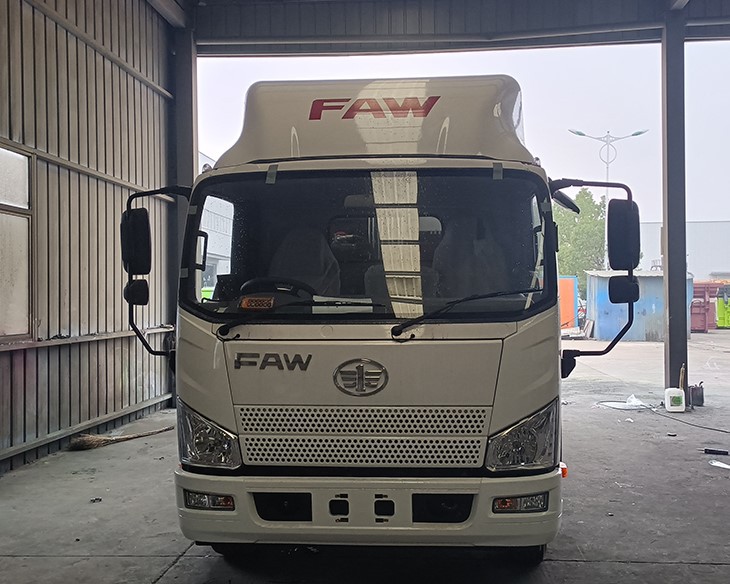 FAW 6CBM Rear Loader Truck 7