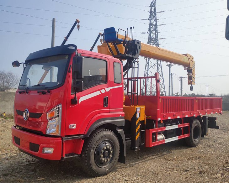 Truck Loader 8 Ton Telescopic Crane 7