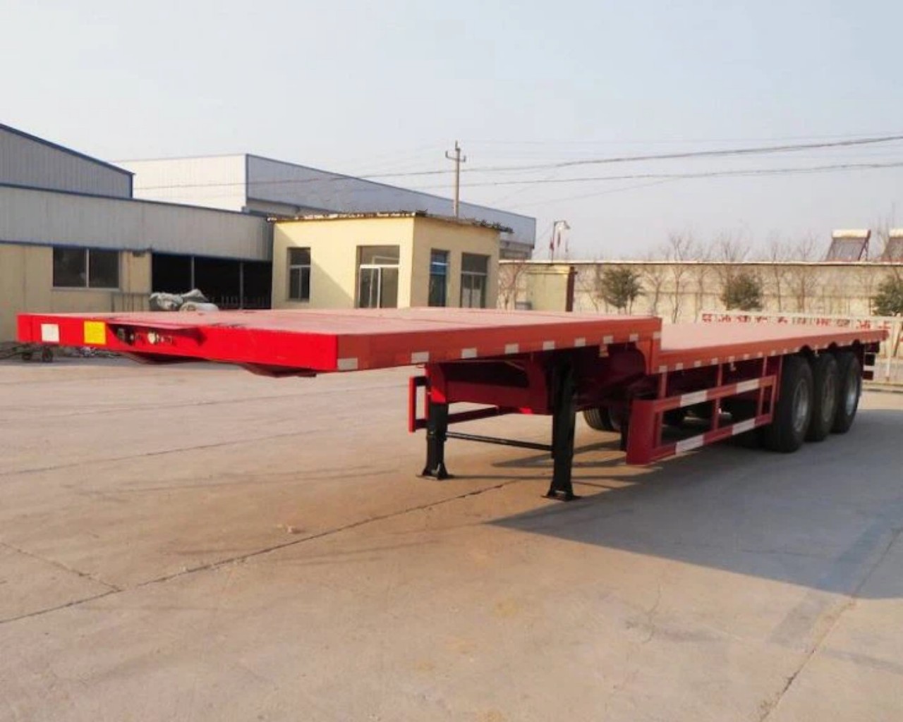 40 ton step deck cargo trailer 3