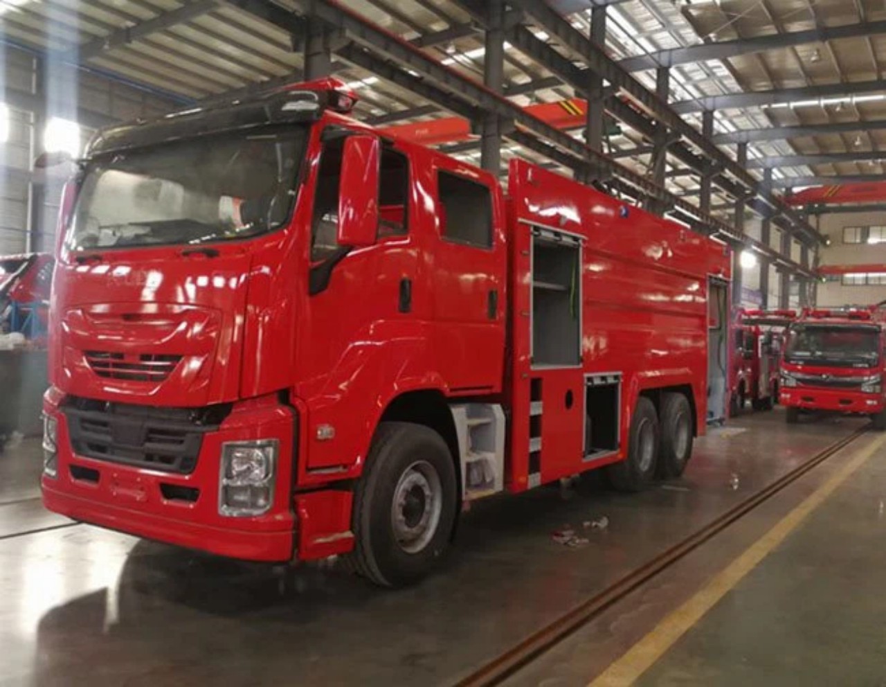 giga 15cbm water foam fire fighting truck