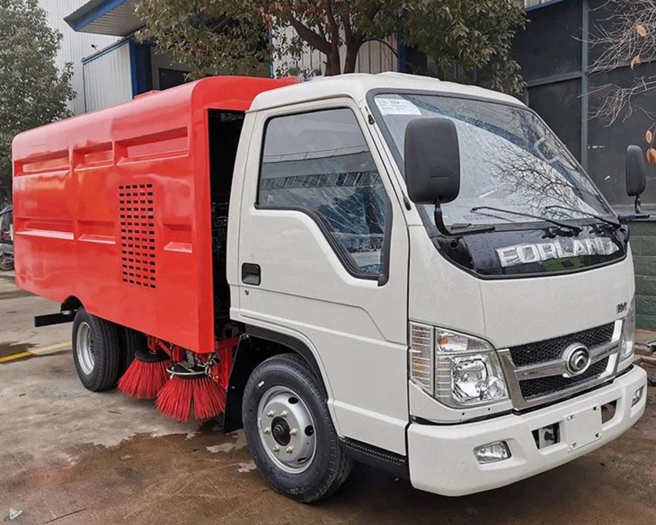 foton mini road sweeper truck