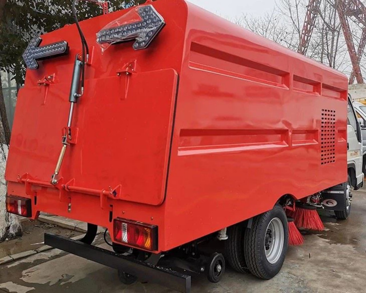 foton mini road sweeper truck 3