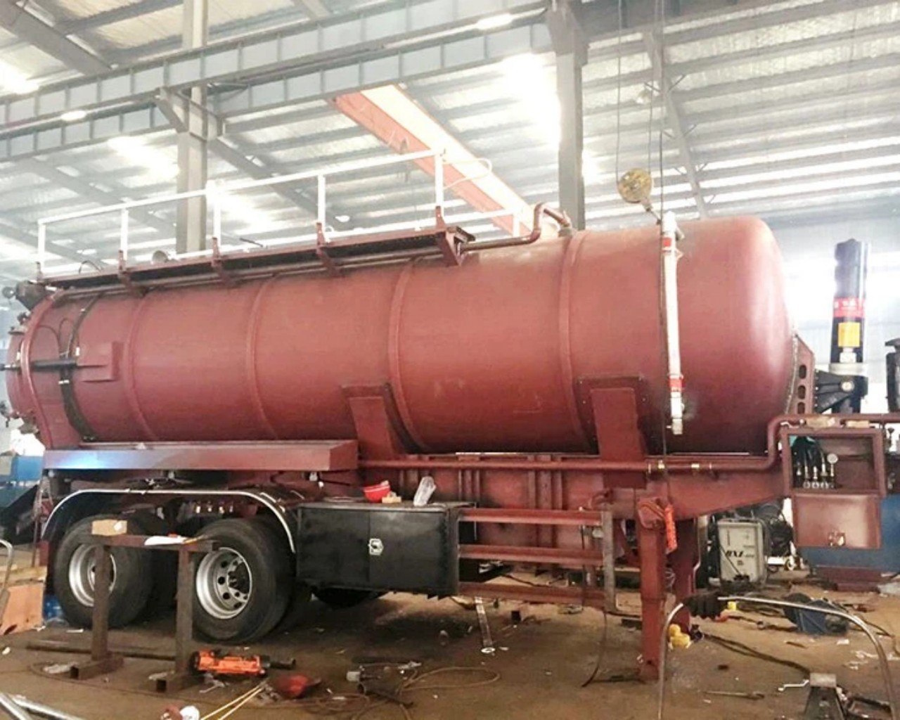 20000l sewer tank trailer 6