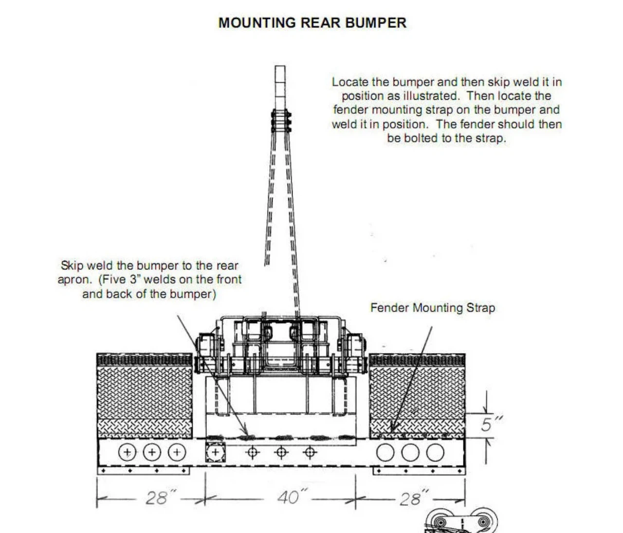 Hook Lift Frame Kit Assembly 1-20t 12