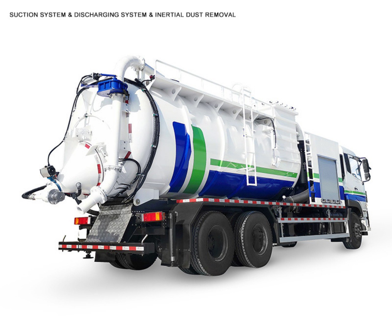 10 Wheelers 18000 Liters Vacuum Tank Truck 9