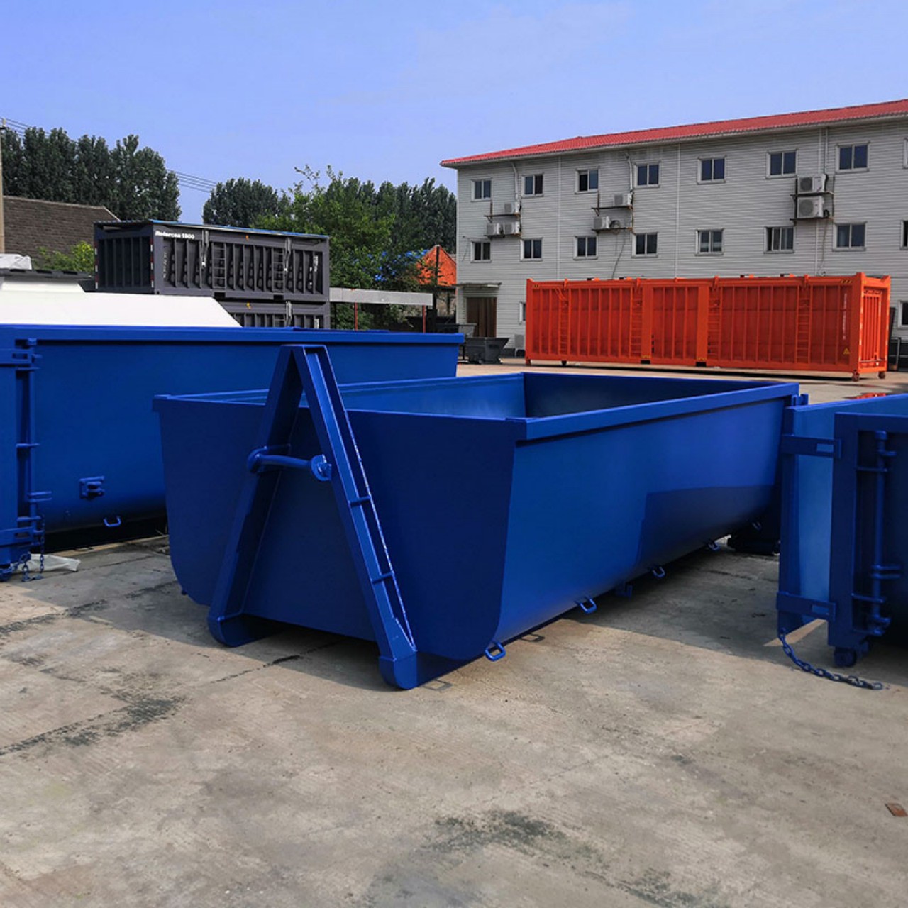 10 CBM Hooklift Dumpster Containers 7