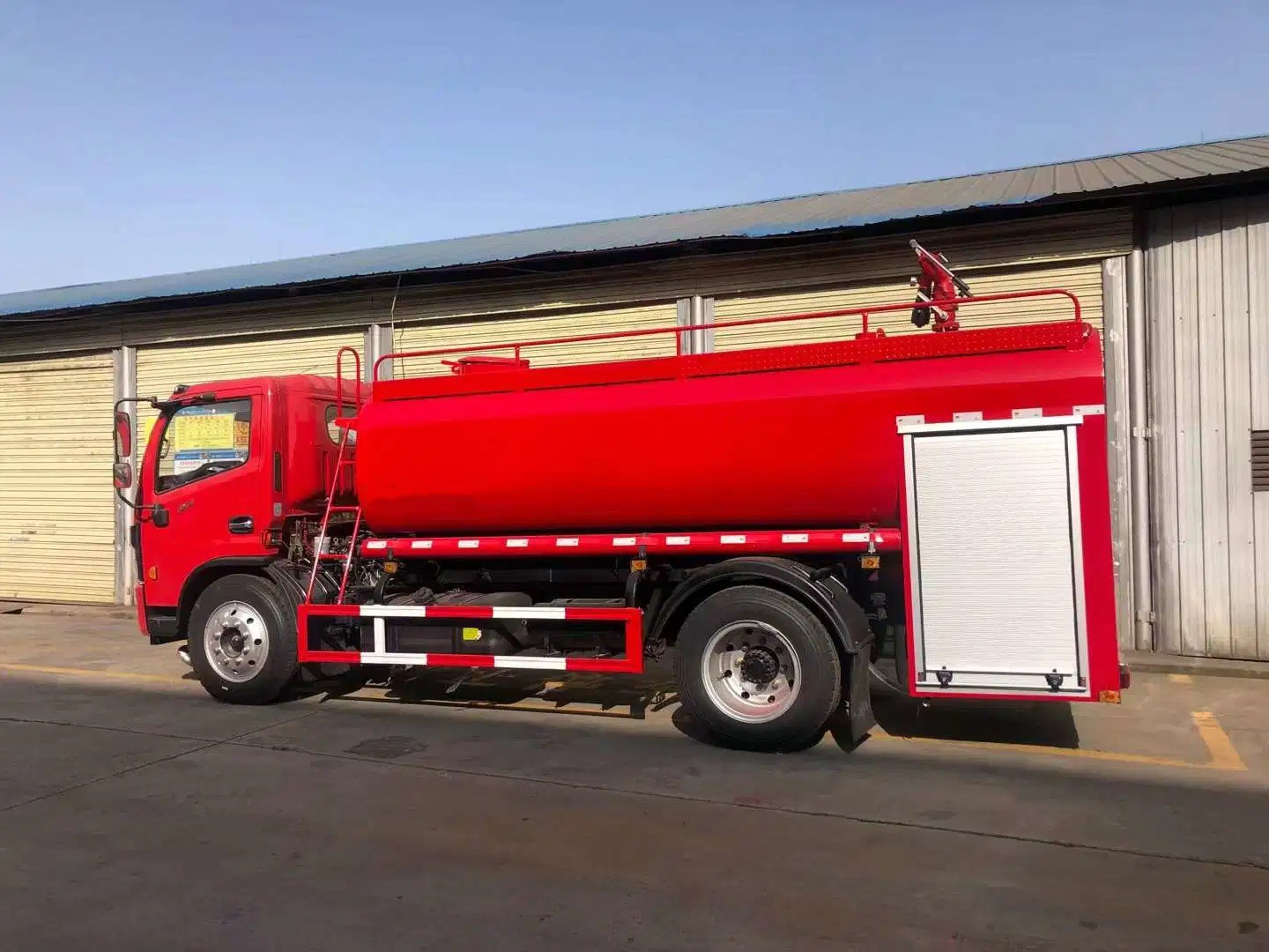 Water Bowser Fire Trucks Ensuring Water Supply in Eritrea 2