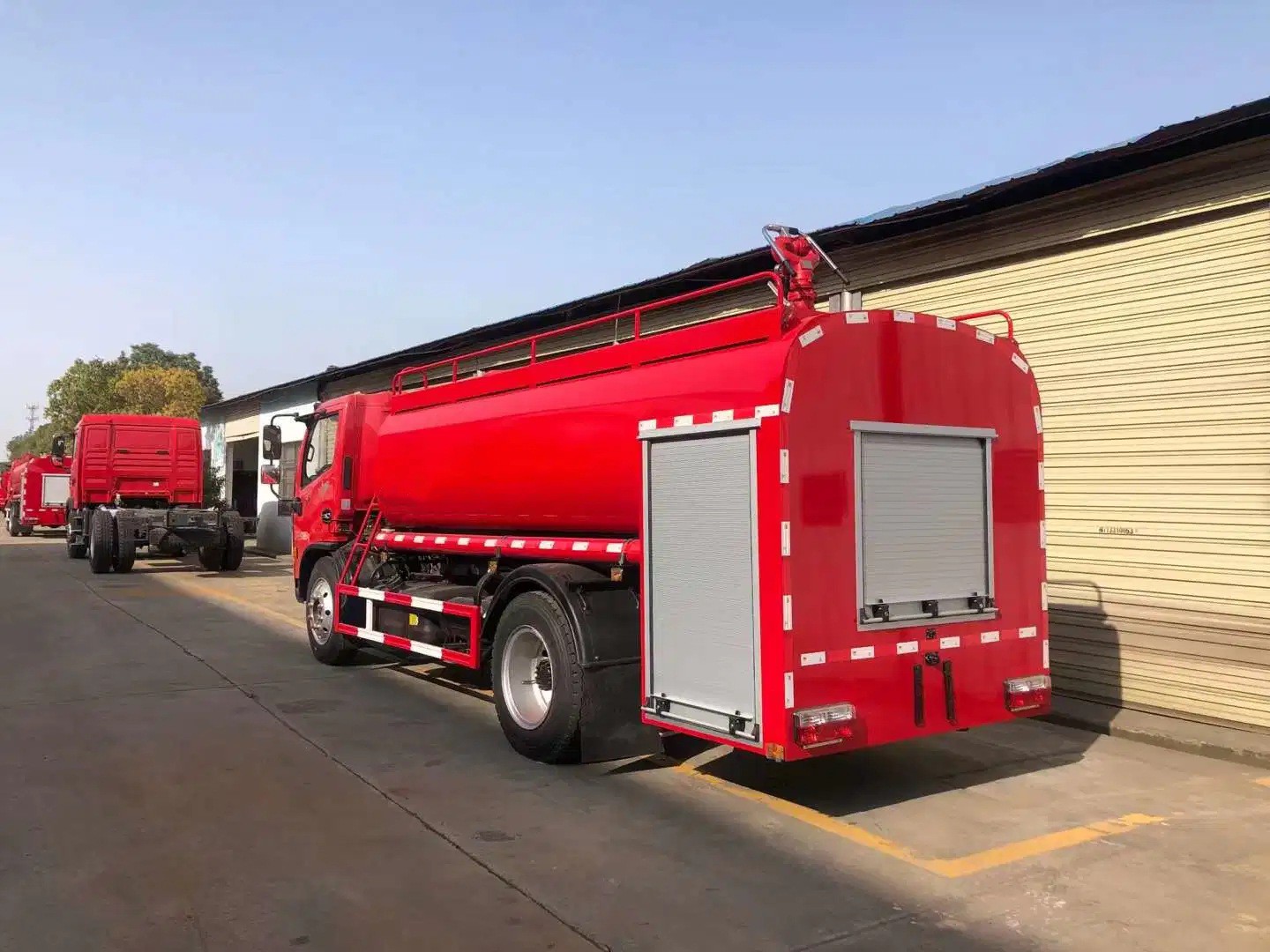 Water Bowser Fire Trucks Ensuring Water Supply in Eritrea 3