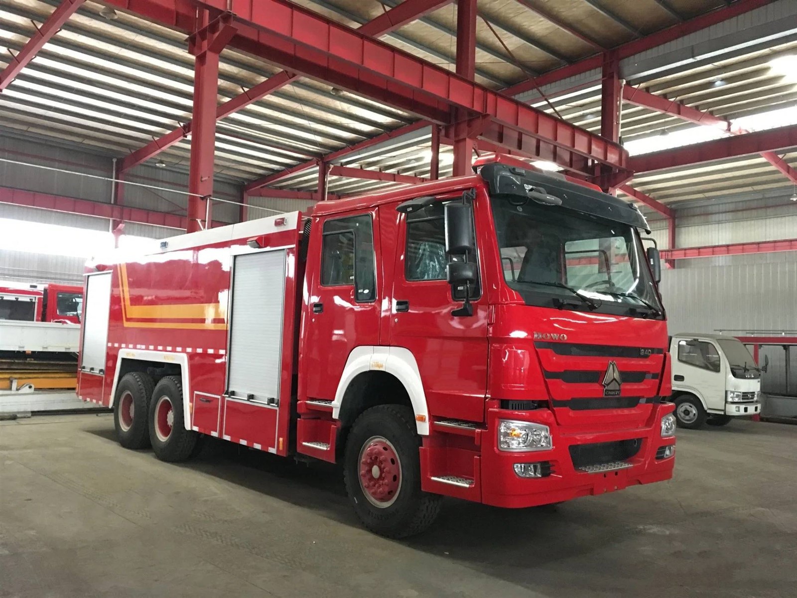 Tank Fire Trucks Responding To Emergencies in Ethiopia