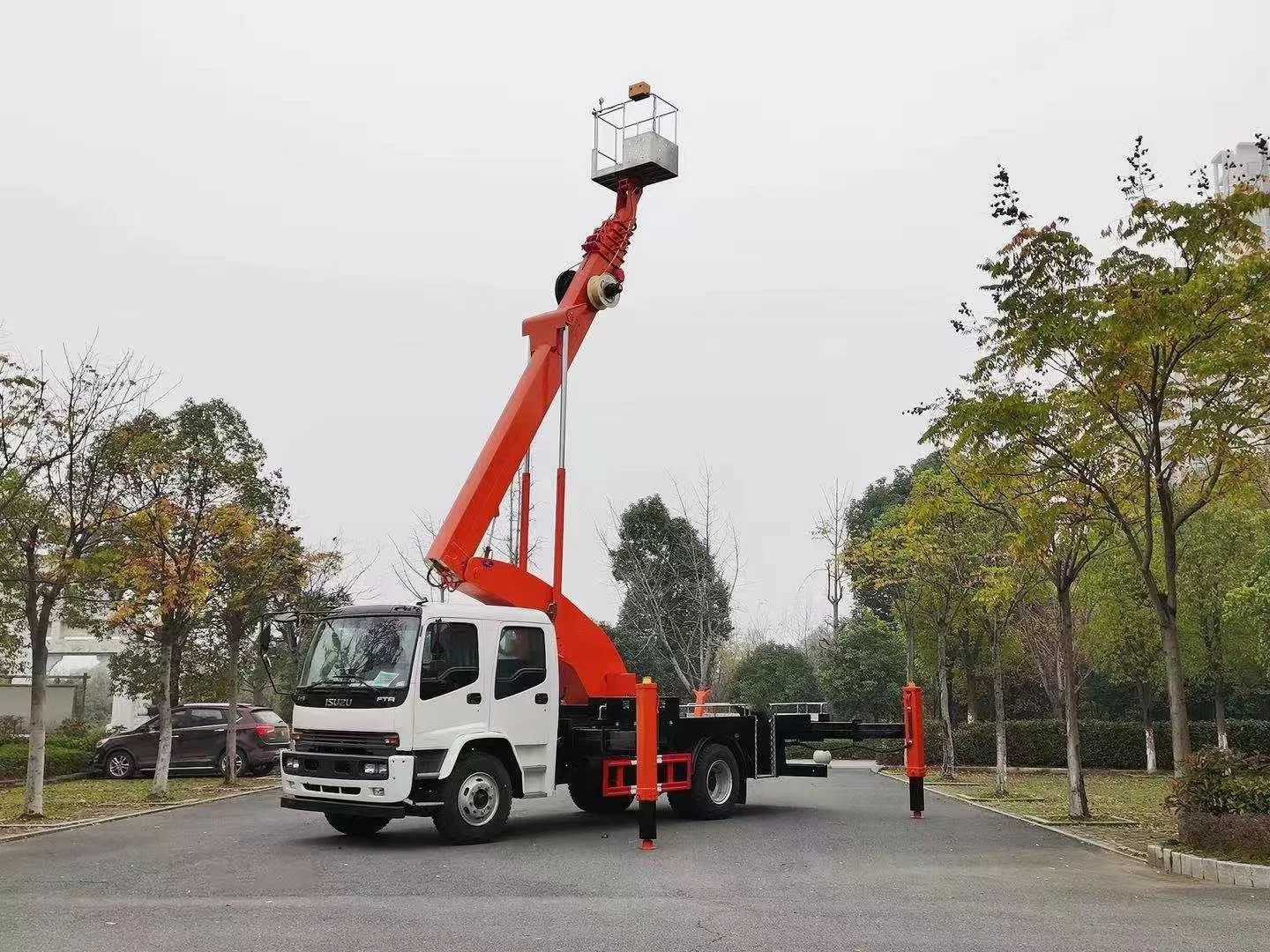 Delivery Of New Articulated Telescopic Bucket Truck To Tanzania Enhances Access And Mobility 3