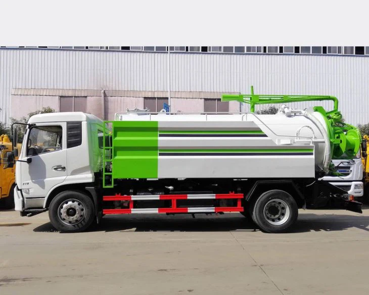 12CBM Combination Sewer Jetter Truck