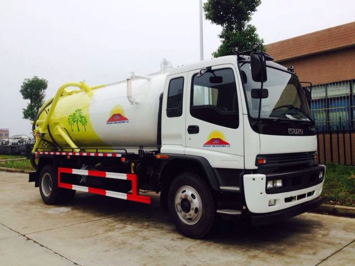 14CBM ISUZU Vacuum Sewer Truck