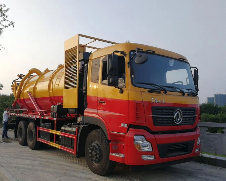 16CBM Combination Jetting Cleaning Truck