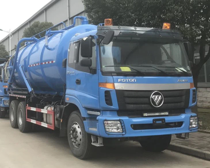 16CBM Vacuum Tank Sewage Truck