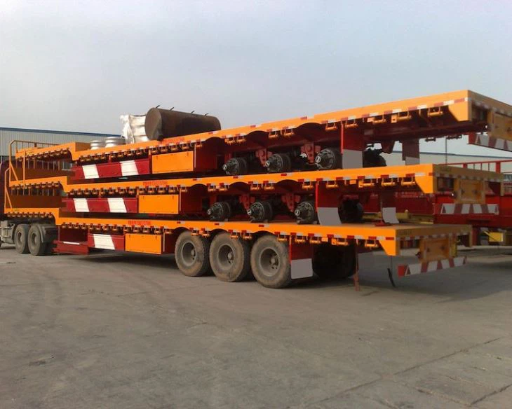 40 Ton Step Deck Cargo Trailer