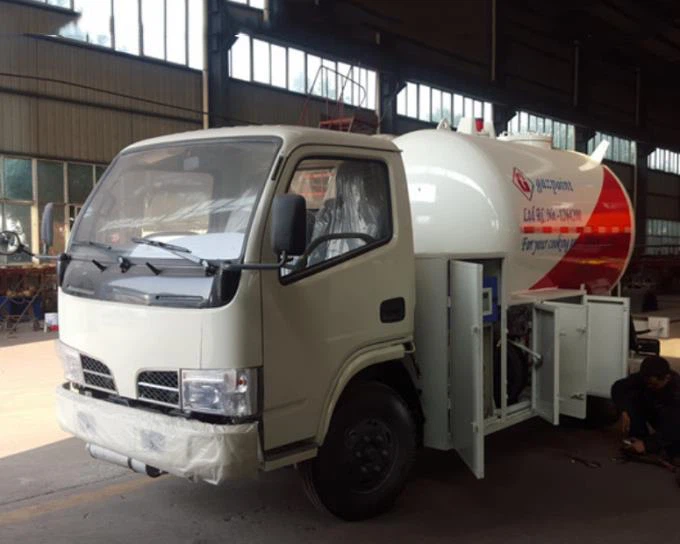 5 CBM Compressed Gas Tank Truck